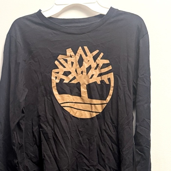 Timberland Boys' Long-Sleeve Crew Neck T-Shirt, Tee ahit, boys shirt - Picture 9 of 10